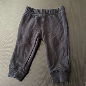 Black sweats in 9mos